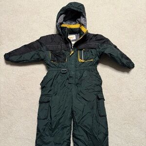 Vintage 90s OutBrook Kids One Piece Snowsuit 4T Ski Snow Suit